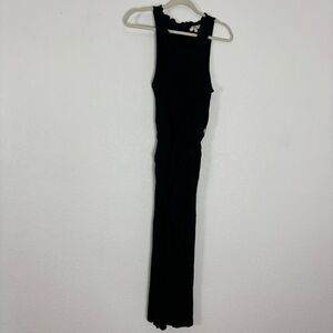 Fat Face Black Sleeveless Jumpsuit
